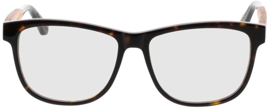 Picture of glasses model Wood Fellas Optical Wildenau zebrano 54-15 in angle 0