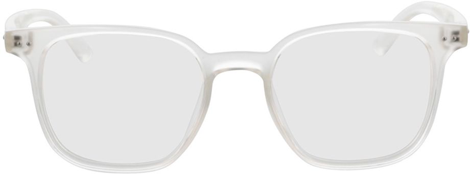 Picture of glasses model Castro-transparent in angle 0