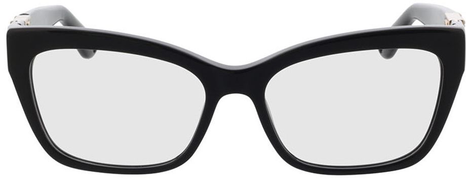 Picture of glasses model GU2960 001 54-16 in angle 0