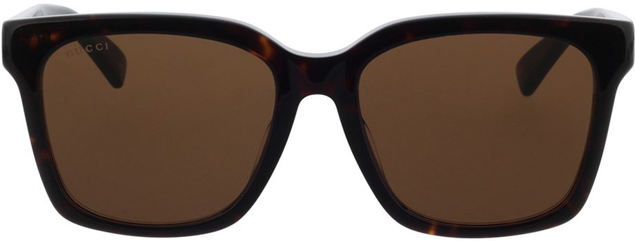 Picture of glasses model Gucci GG1175SK-003 56-18 in angle 0