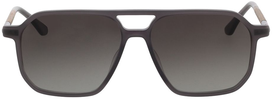 Picture of glasses model Wood Fellas Sunglasses Jog macassar grey 57-15 in angle 0