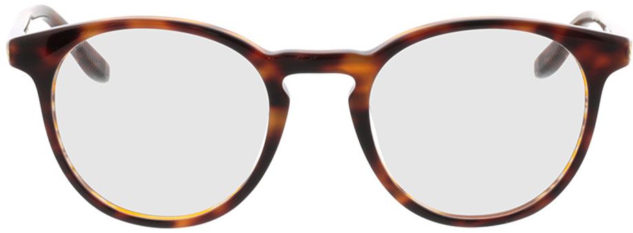Picture of glasses model Viola-brun marbré in angle 0