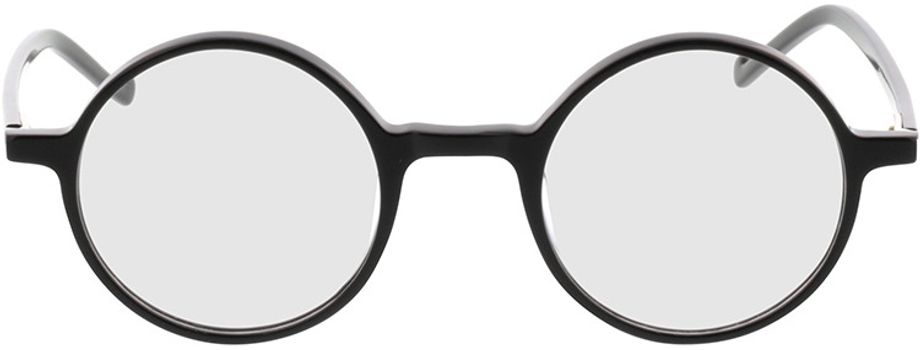 Picture of glasses model Torello zwart in angle 0