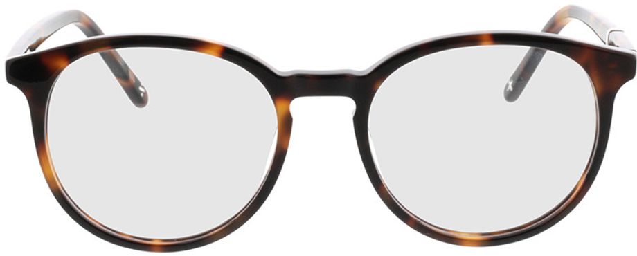 Picture of glasses model Topaz-braun-meliert in angle 0