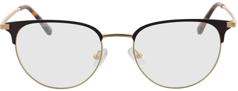 Picture of glasses model Roma-matt gold/matt braun in angle 0