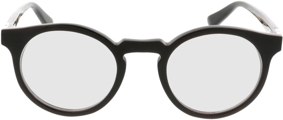 Picture of glasses model Wood Fellas Optical Stiglmaier dark brown 47-22 in angle 0
