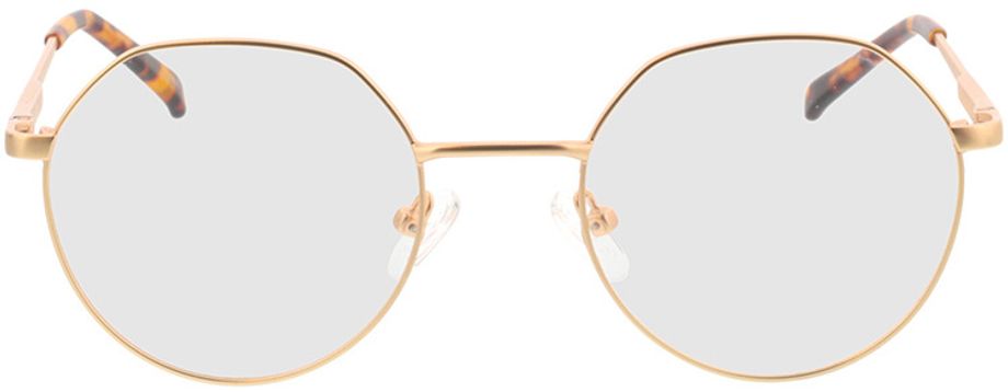 Picture of glasses model Alba-matt gold in angle 0