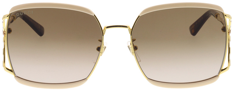 Picture of glasses model Gucci GG0593SK-003 59-17 in angle 0