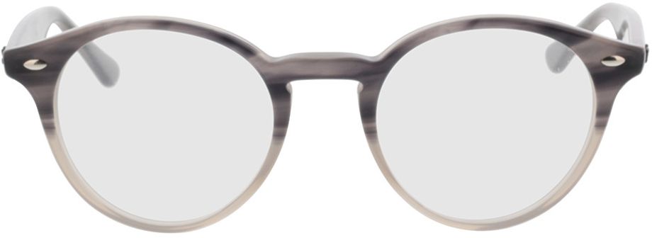 Picture of glasses model Ray-Ban RX2180V 8106 49-21 in angle 0