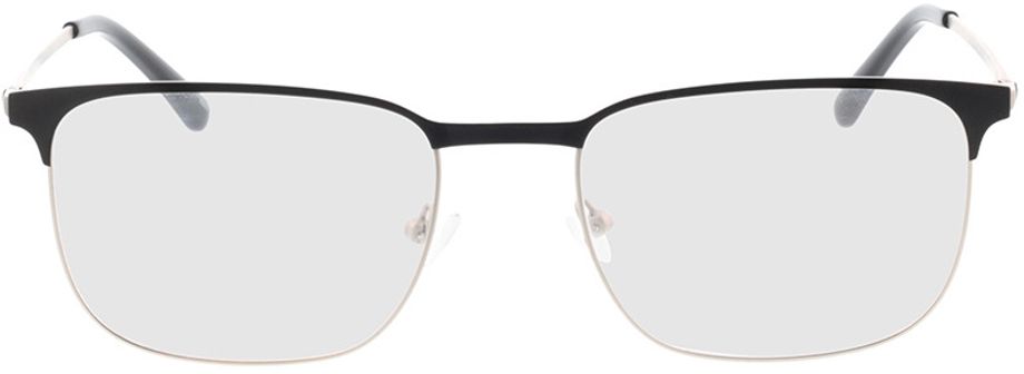 Picture of glasses model Murphy mat zilver/mat zwart in angle 0