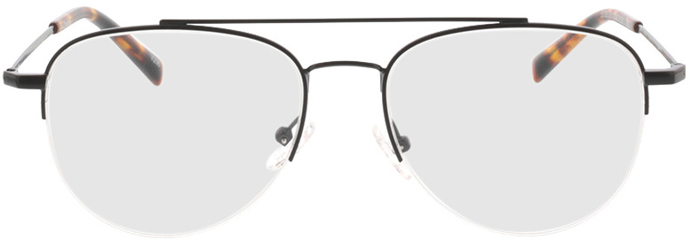 Picture of glasses model Dreros-mate preto in angle 0