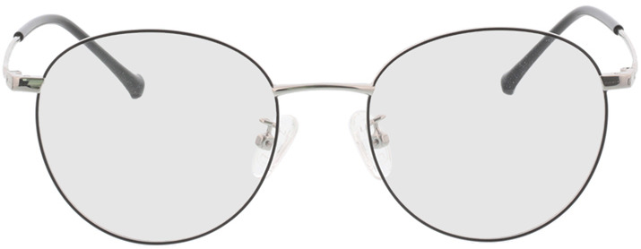 Picture of glasses model Charlottenburg-schwarz/silber in angle 0