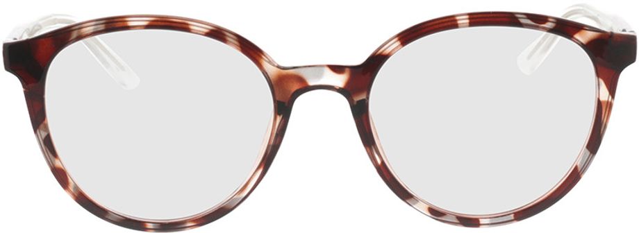 Picture of glasses model Rima-castanho/transparente in angle 0