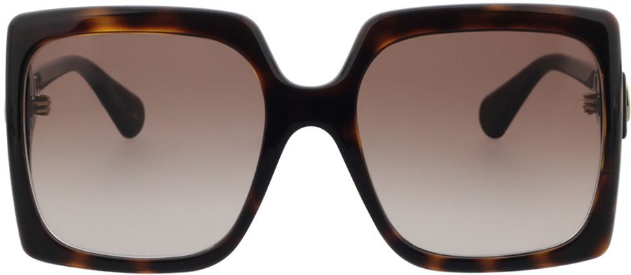 Picture of glasses model Gucci GG0876S-002 60-20 in angle 0