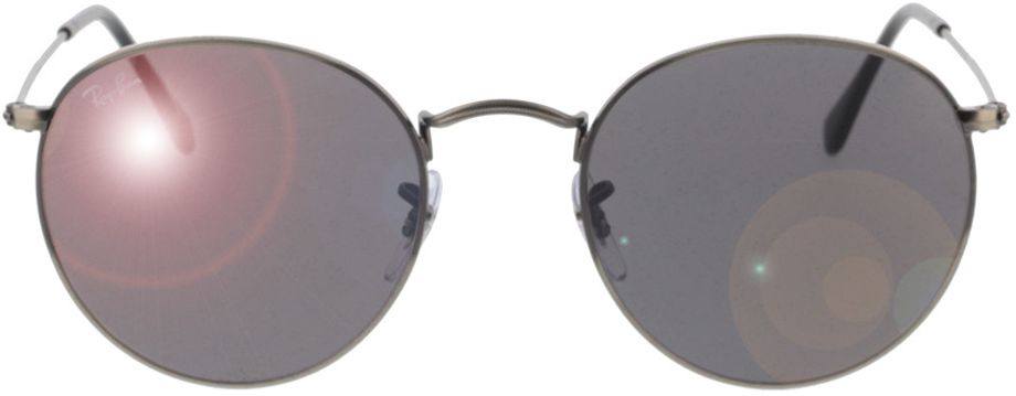 Picture of glasses model Round Metal RB3447 9229B1 53-21 in angle 0