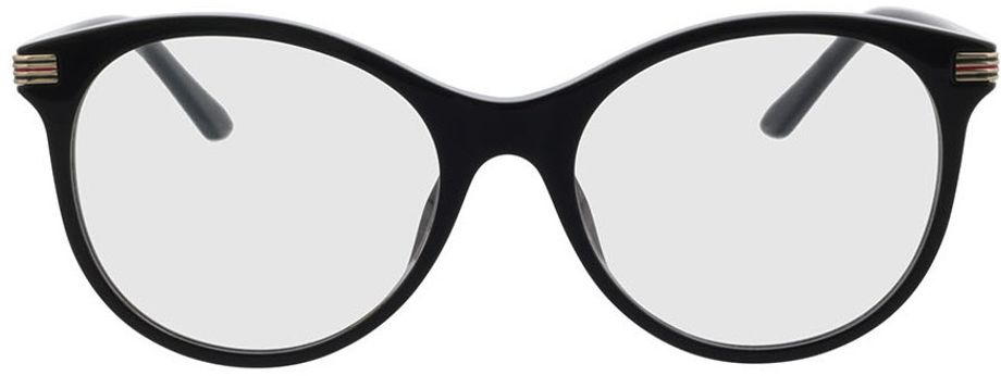 Picture of glasses model GG1450O-001 53-18 in angle 0
