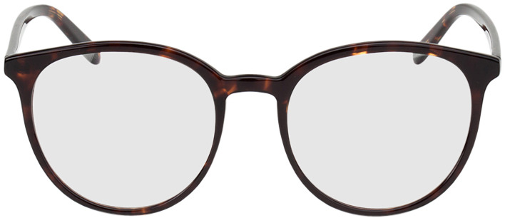 Picture of glasses model New York-braun-meliert in angle 0