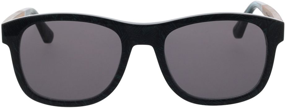 Picture of glasses model Sunglasses Mirror macassar/blue 55-21 in angle 0