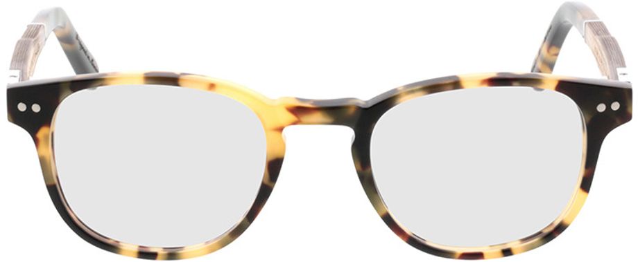 Picture of glasses model Optical Bogenhausen Premium limba/havana 45-20 in angle 0