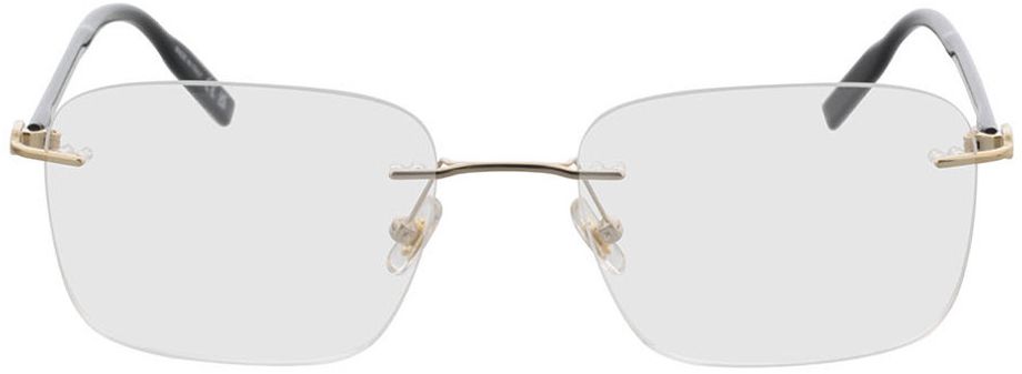 Picture of glasses model MB0222O-007 58-20 in angle 0