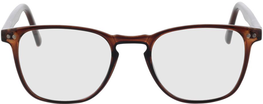 Picture of glasses model Foster - braun in angle 0