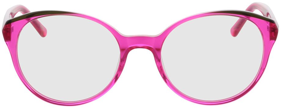 Picture of glasses model Erica - pink/grün in angle 0