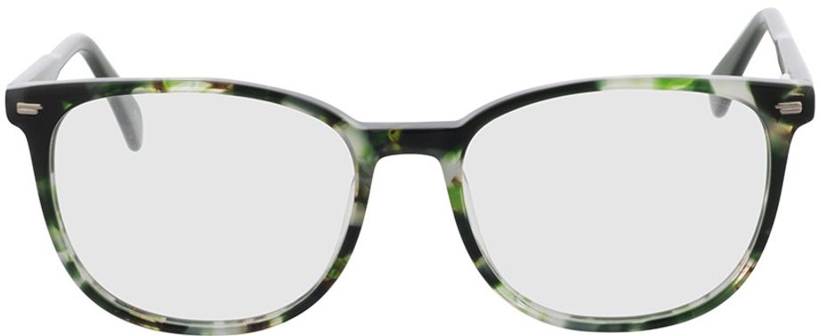 Picture of glasses model Katy groen-gevlekt in angle 0