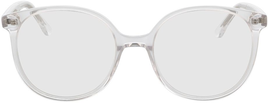 Picture of glasses model Monroe-transparent in angle 0