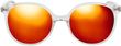 Product with lens tinting