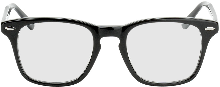 Picture of glasses model Heredia-schwarz in angle 0