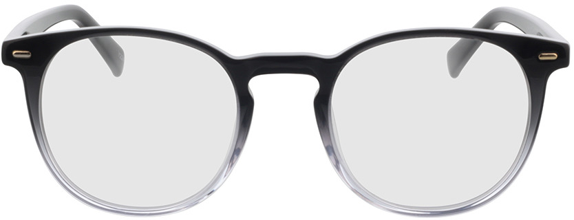 Picture of glasses model Fargo-black/transparent in angle 0