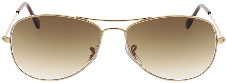 Picture of glasses model Ray-Ban Cockpit RB3362 001/51 56-14 in angle 0