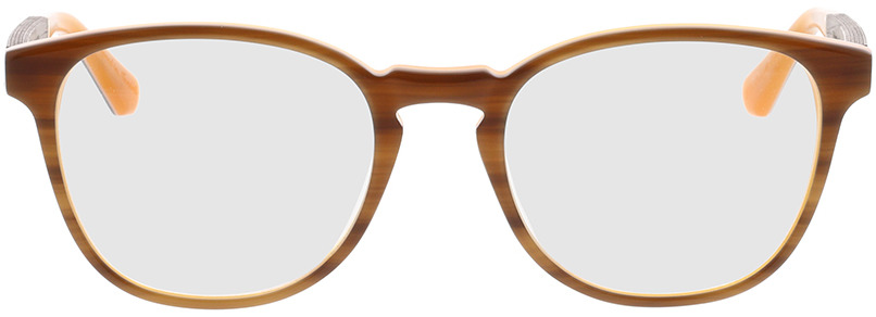 Picture of glasses model Wood Fellas Optical Greifenberg black oak/havana orange 52-20 in angle 0