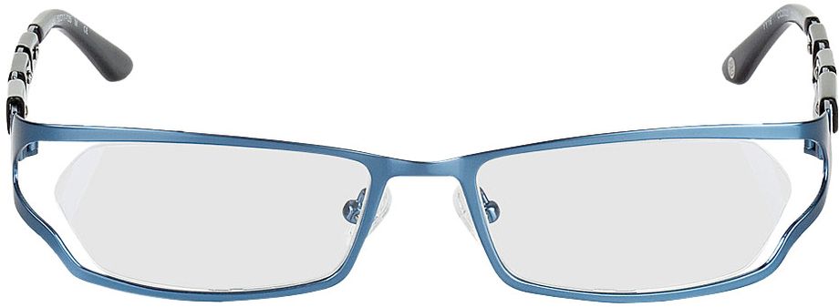 Picture of glasses model Padua-bleu/noir in angle 0