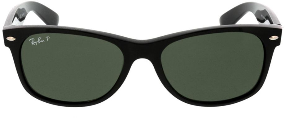 Picture of glasses model Ray-Ban New Wayfarer RB2132 901/58 55-18 in angle 0