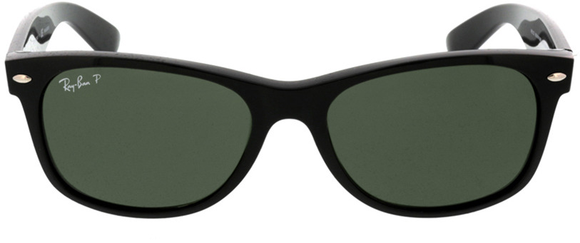 Picture of glasses model Ray-Ban New Wayfarer RB2132 901/58 55-18 in angle 0