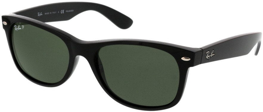 Picture of glasses model Ray-Ban New Wayfarer RB2132 901/58 55-18