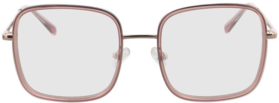 Picture of glasses model Hollywood-pink/rosegold in angle 0