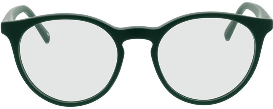 Picture of glasses model Oxalis-grün in angle 0