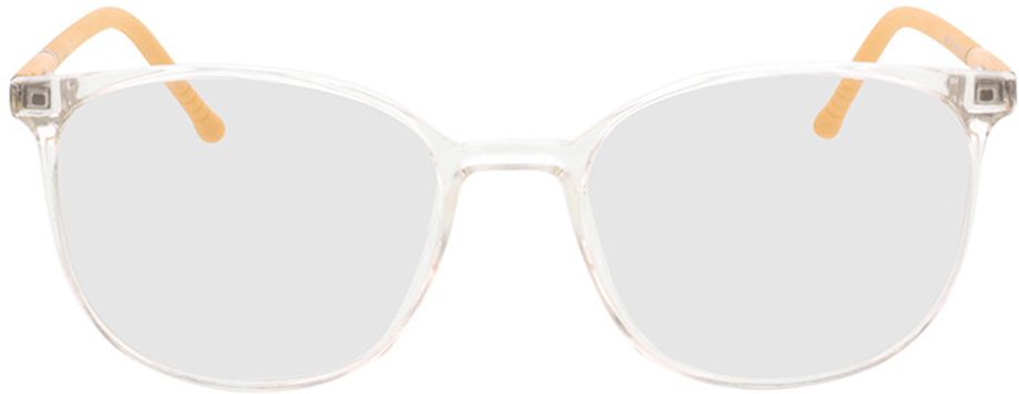 Picture of glasses model Alea - transparent/gelb in angle 0