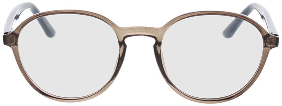 Picture of glasses model Decio-grau transparent in angle 0
