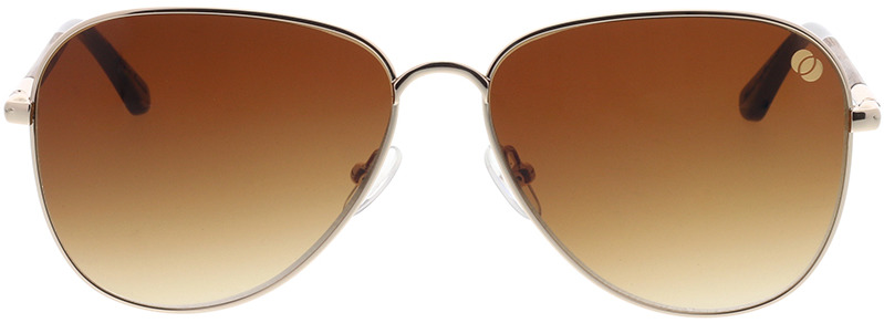Picture of glasses model Wood Fellas Sunglasses Eberburg walnut/gold shiny 58-14 in angle 0