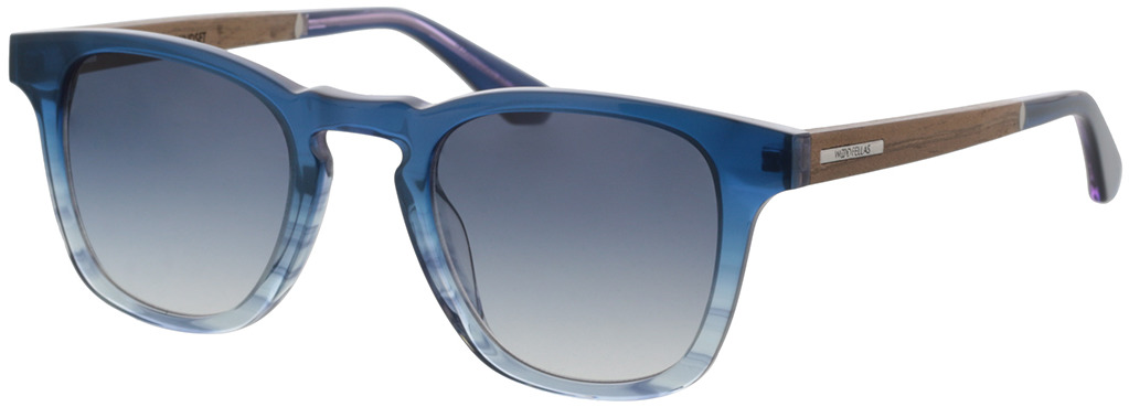 Picture of glasses model Wood Fellas Sunglasses Mindset walnut/blue 48-24