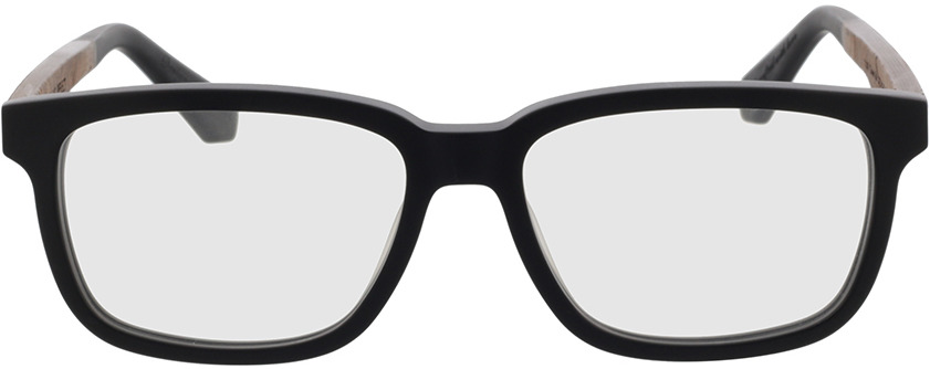 Picture of glasses model Wood Fellas Optical Reflect curled/black 53-16 in angle 0