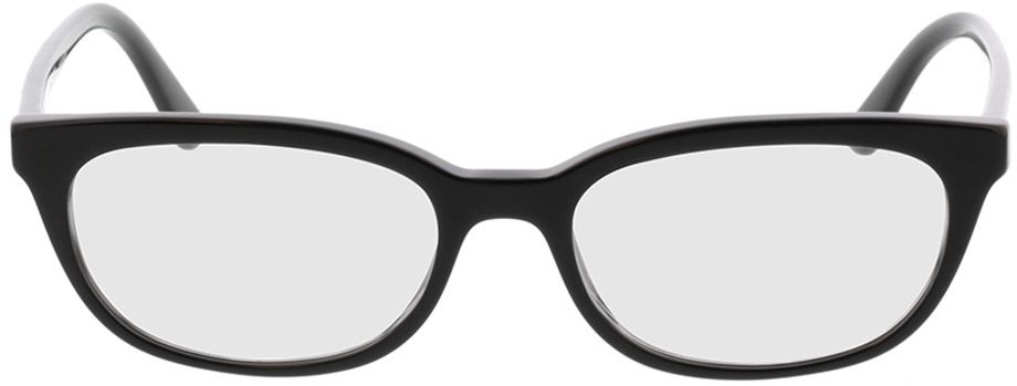 Picture of glasses model Catwalk PR 13VV 1AB1O1 53-17 in angle 0