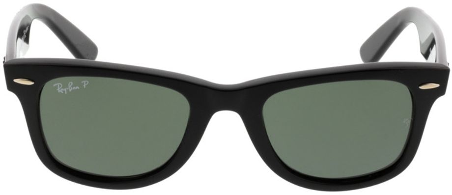 Picture of glasses model Ray-Ban Original Wayfarer RB2140 901/58 50-22 in angle 0