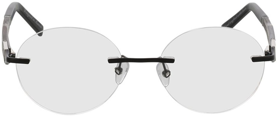Picture of glasses model Optical Thalkirchen II ebony 49-16 in angle 0