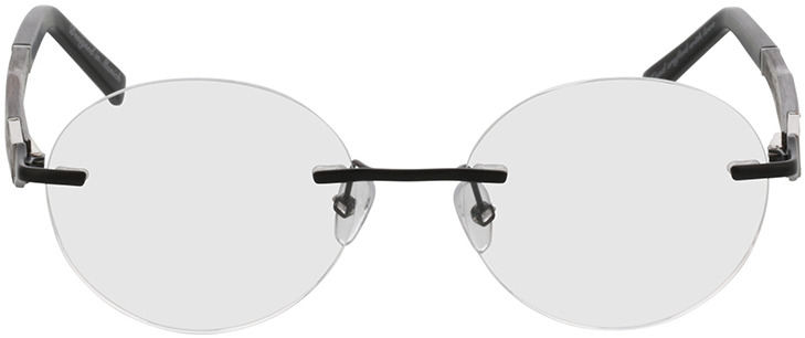 Picture of glasses model Wood Fellas Optical Thalkirchen II ebony 49-16 in angle 0