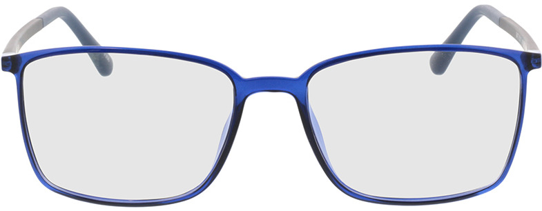 Picture of glasses model Elvas-bleu-transparent/dunkelbleu in angle 0