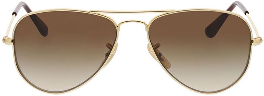Picture of glasses model Ray-Ban Junior Aviator RJ9506S 223/13 52-14 in angle 0